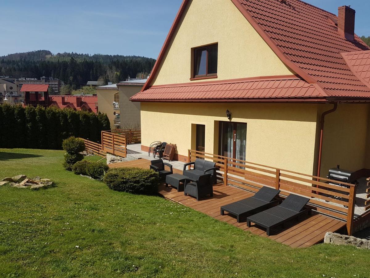 Willa Pod Zegarem - W Cenie Parking, Szybkie Wifi, Duzy Ogrod, Wiata Grilowa! Krynica Zdroj Eksteriør bilde